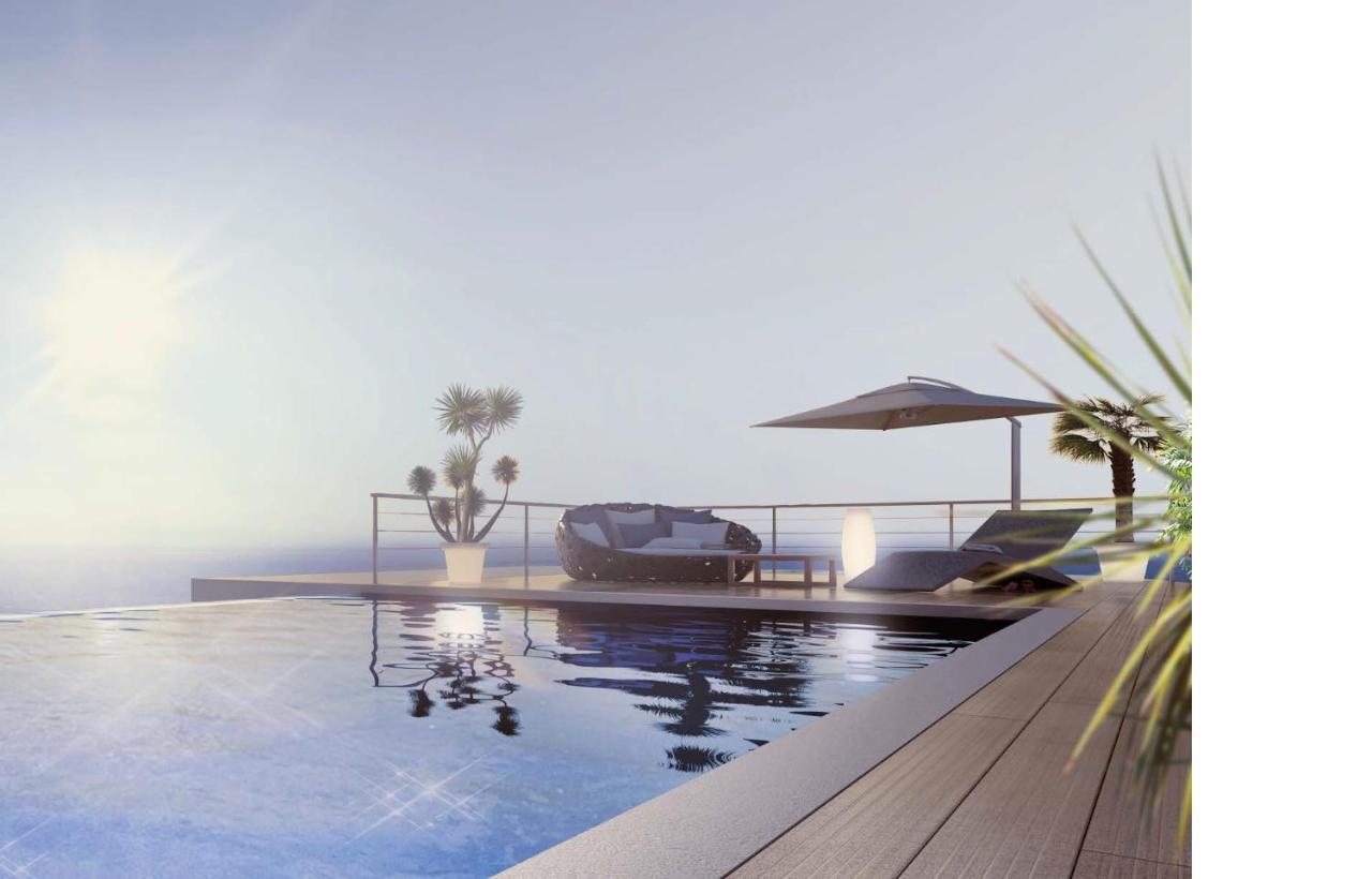 Monaco View, Pool, Garage, 100 M2 Terrace Lägenhet Beausoleil Exteriör bild