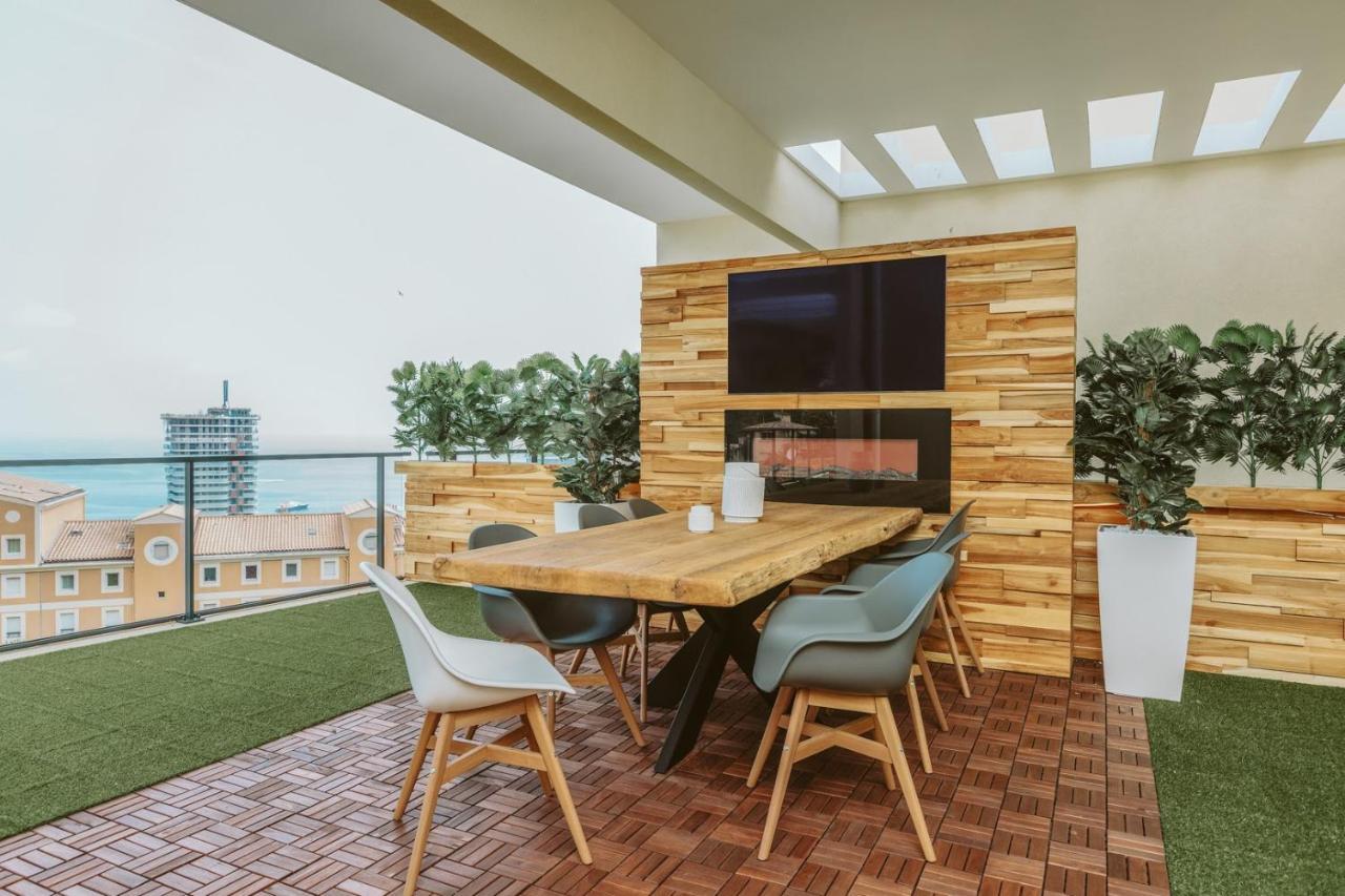 Monaco View, Pool, Garage, 100 M2 Terrace Lägenhet Beausoleil Exteriör bild
