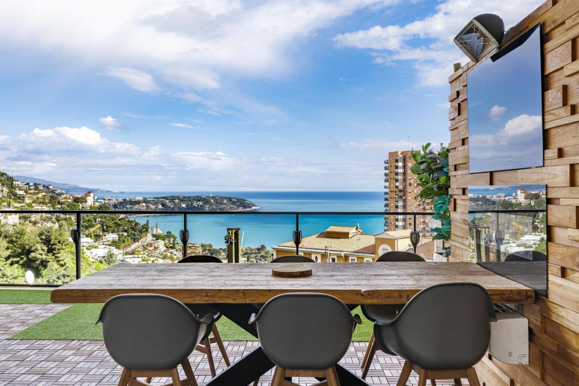 Monaco View, Pool, Garage, 100 M2 Terrace Lägenhet Beausoleil Exteriör bild