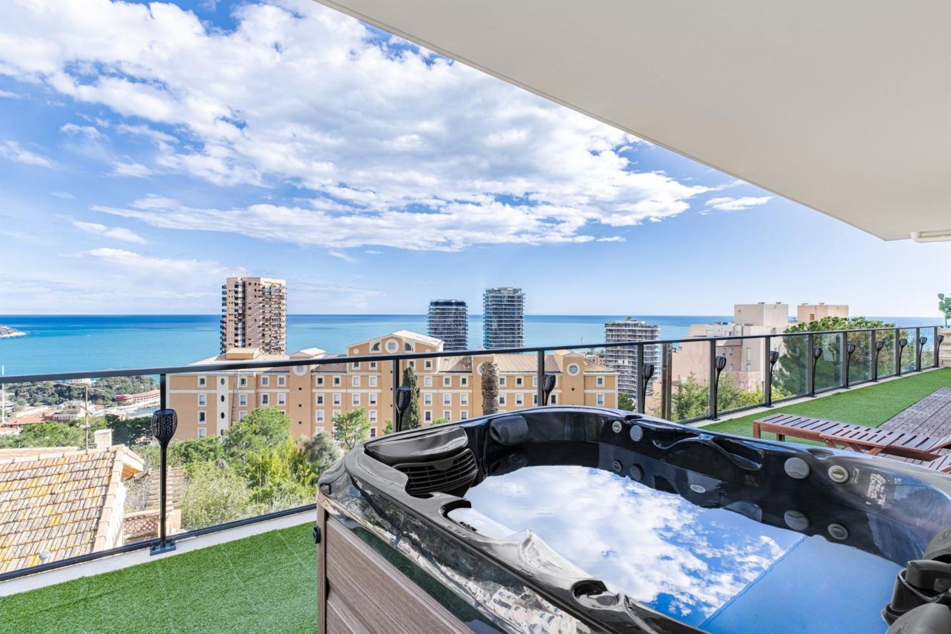 Monaco View, Pool, Garage, 100 M2 Terrace Lägenhet Beausoleil Exteriör bild