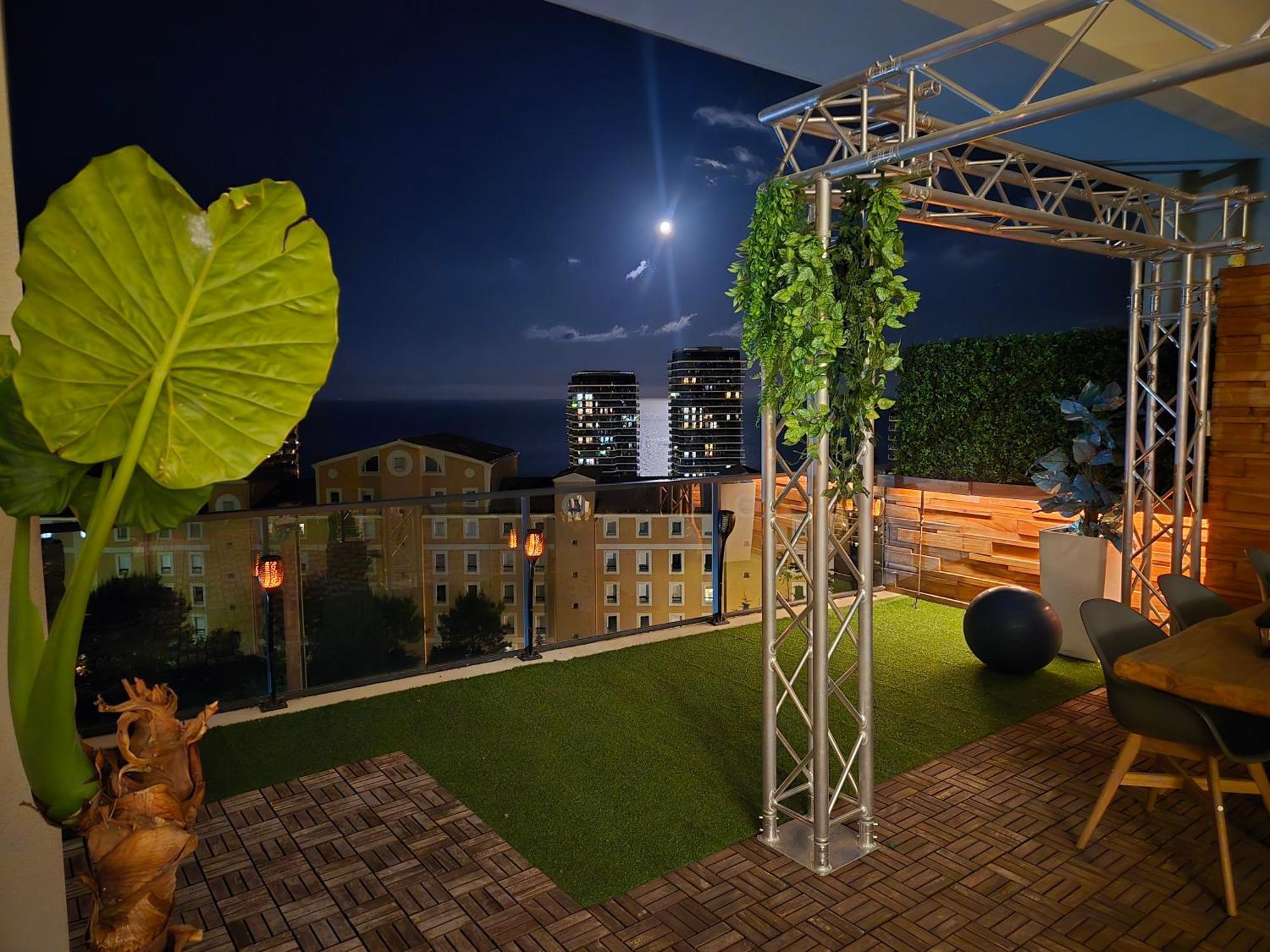 Monaco View, Pool, Garage, 100 M2 Terrace Lägenhet Beausoleil Exteriör bild